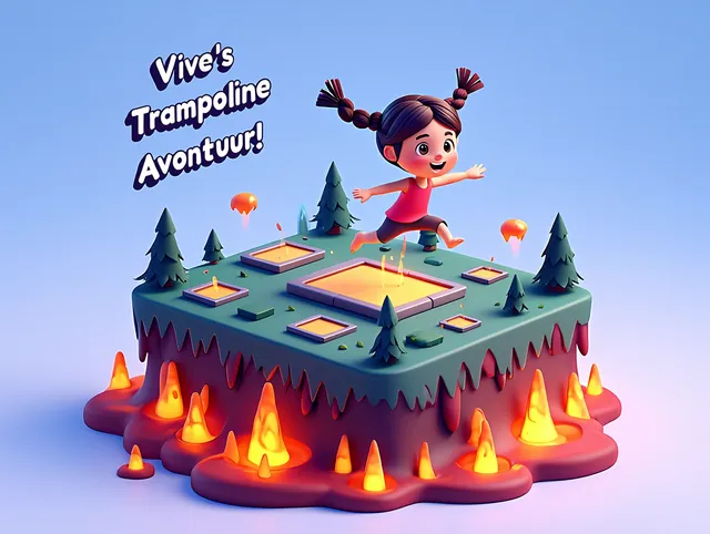 Vive's Trampoline Avontuur!